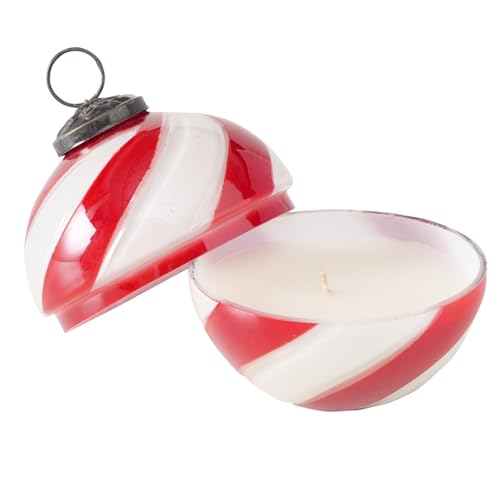 Boltze Home Kerze in Form Einer Weihnachtskugel SUGIS, aus Glas, H. 10 cm von Boltze Home