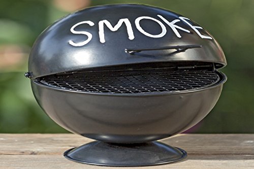 Aschenbecher in Form eines Smoker mit Deckel von BOLTZE