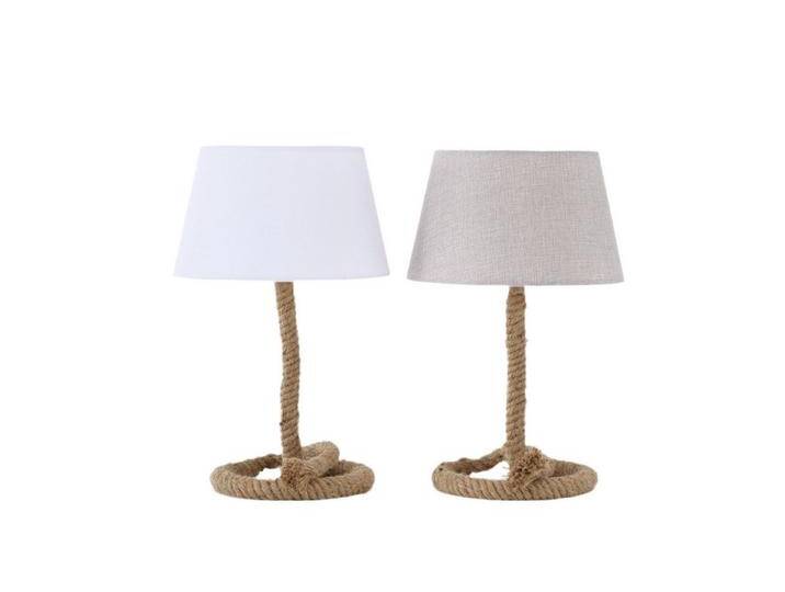 BOLTZE Nachttischlampe Maritimer Tischleuchte Rope Design mit Textilschirm 2er Set BOLTZE Nachttischlampe Maritimer Tischleuchte Rope Design mit Textilschirm 2er Set von Boltze