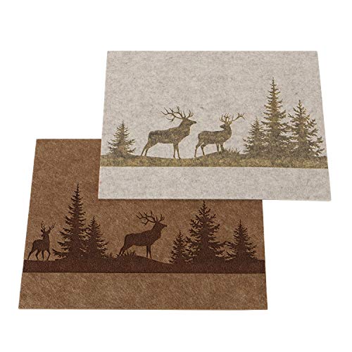 4 x Tischset Ludwig Filz farbmix Länge 45 cm, Tischdeko, Geschenk 4 x Tischset Ludwig Filz farbmix Länge 45 cm, Tischdeko, Geschenk von BOLTZE