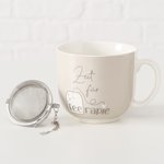Boltze Becher Tee, 2 tlg. TEE in Keramik von Boltze