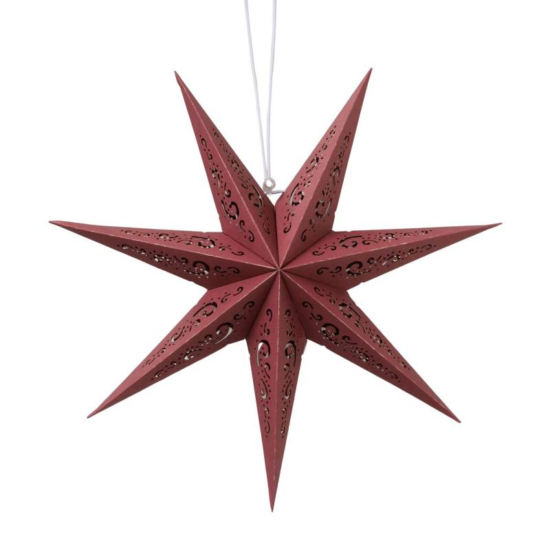 Boltze Dekoanhänger Kassina in Farbe Bambus dunkelrot Boltze Dekoanhänger Kassina in Farbe Bambus dunkelrot von Boltze