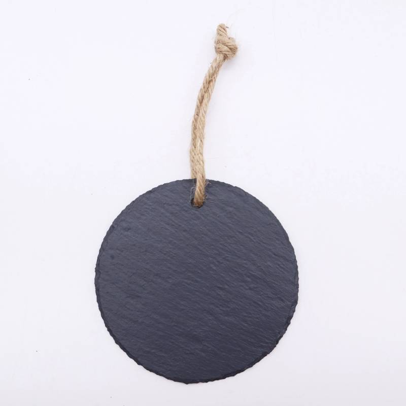 Boltze Dekoschild mit Juteband 1-teilig Ø 9 cm Schwarz Boltze Dekoschild mit Juteband 1-teilig Ø 9 cm Schwarz von Boltze