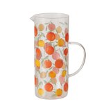 Boltze Krug Fruits 1500ml FRUITS in Glas klar/orange von Boltze