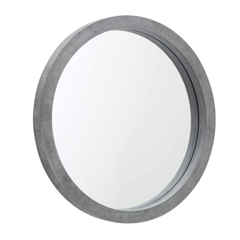 Boltze Spiegel Brest ca. 25cm in grau von Boltze