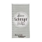 Boltze Taschentücher Schnupf SCHNUPF in Papier schwarz/hellblau/weiß von Boltze