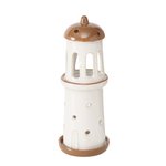 Boltze Teelichthalter Skyo H:20 cm SKYO in Steingut creme von Boltze