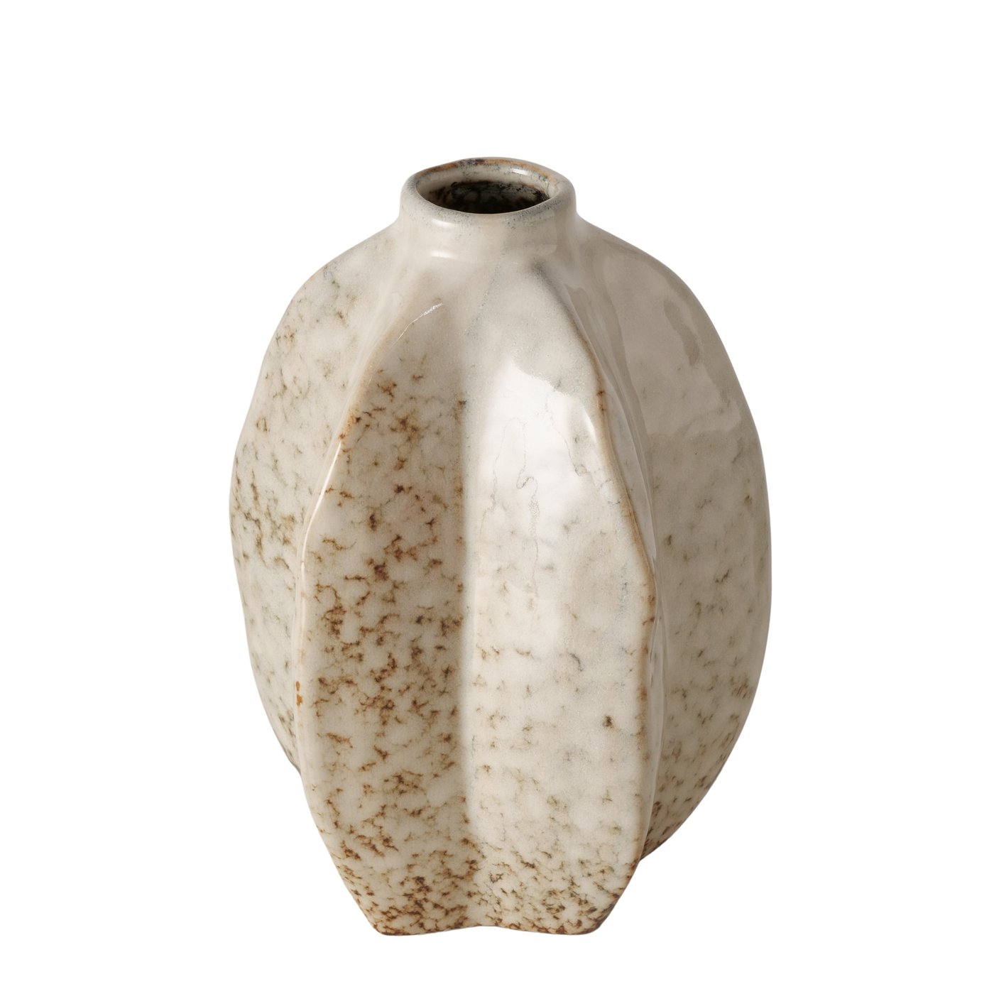 Boltze Vase Arquette in Farbe Steinzeug creme Boltze Vase Arquette in Farbe Steinzeug creme von Boltze