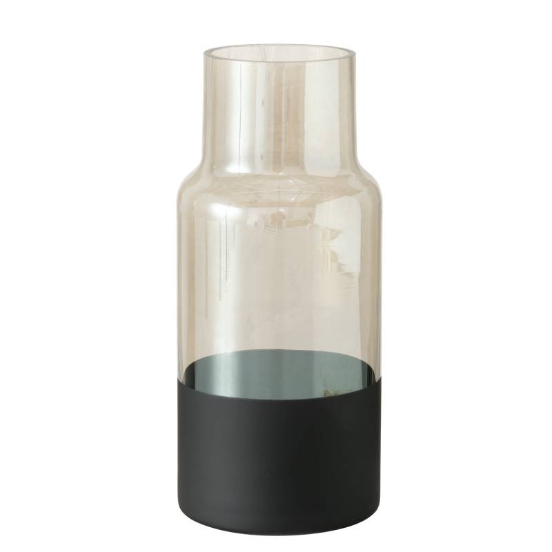 Boltze Vase Kristen Glas lackiert Farbmix von Boltze