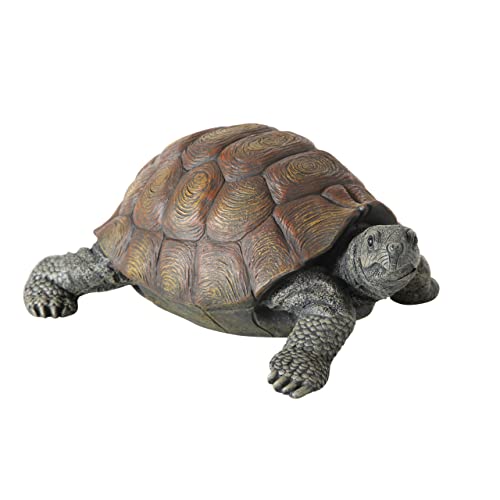 Boltze Figur Slomo Schildkröte (Dekofigur für Garten / Indoor, echtes Design, Maße 34x25x14 cm, Figur aus Kunststoff) 3784300 von BOLTZE
