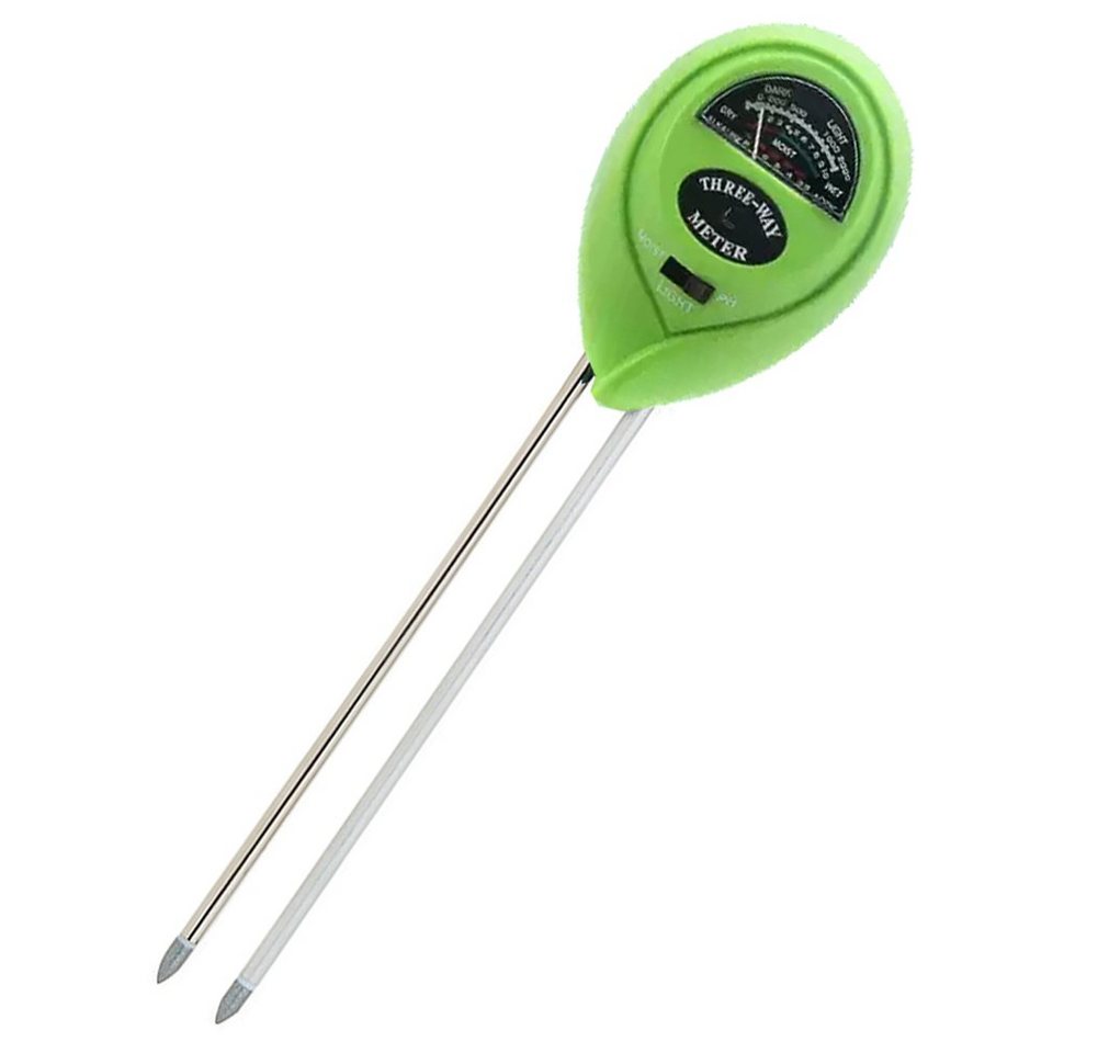 Bolwins Bodenfeuchtesensor L15C Boden Tester Kit Messgerät Pflanze Blumen PH Feuchtigkeit 3in1 von Bolwins