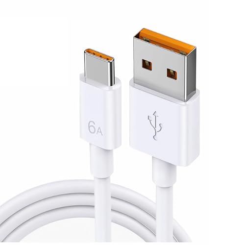 Bolwins K44S 1m USB-C auf USB-A 3.1 Kabel, 6A Schnellladung & 5Gbps, SuperSpeed Datenübertragung, Kompatibel mit Smartphones, Tablets, Festplatten von Bolwins