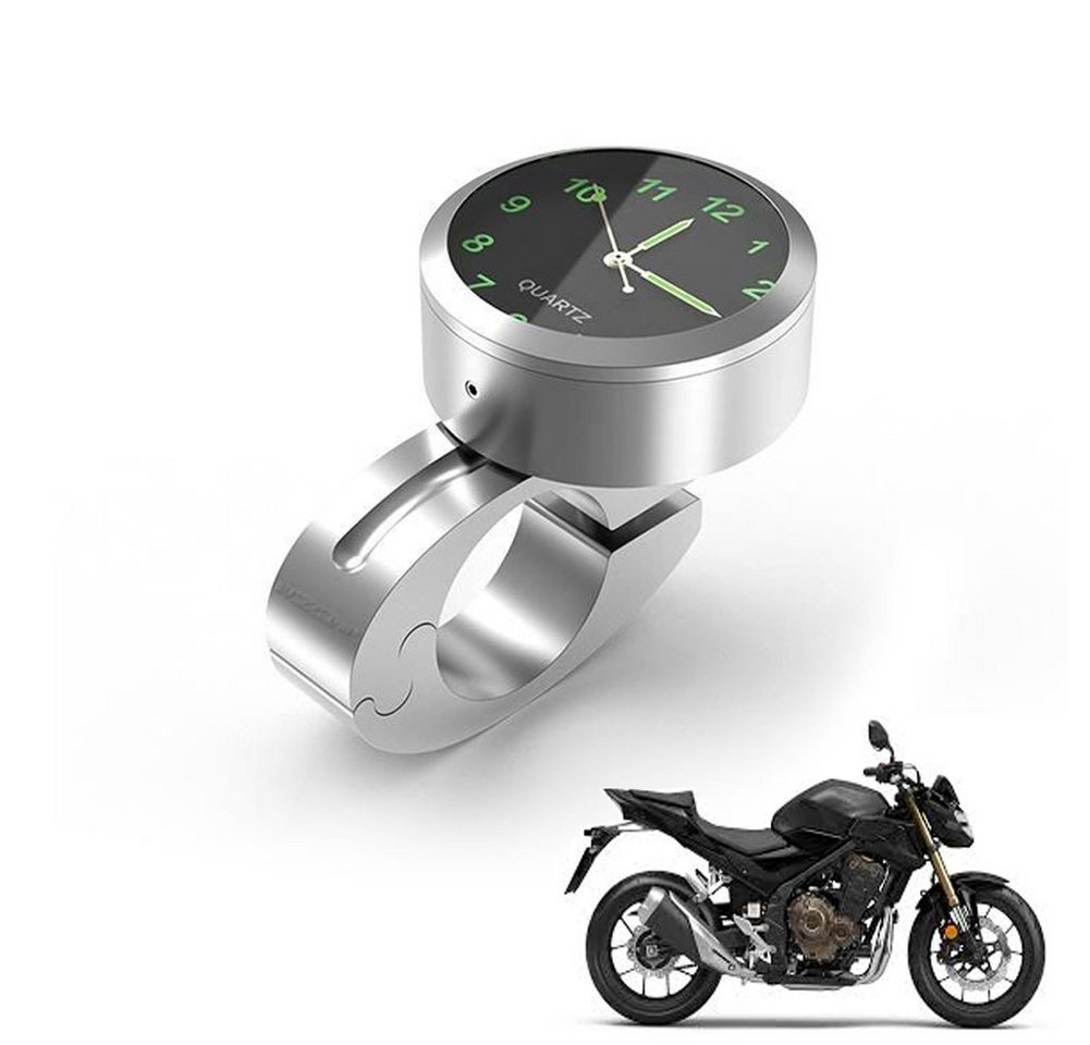 Bolwins Standuhr »A76C Bolwins Einbau Motorrad Lenker Uhr Zeitanzeige Zeituhr beleuchtet Quarzuhr Digital« von Bolwins