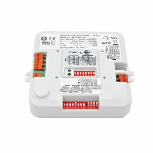 MLC18C-PRF Merrytek 3IN1 Mikrowellen Bewegungsmelder RF Funkmodul + LED Treiber 18W pushDIM – Sensor Dimmbar IP20 Lichtsteuerung für Innenbereich bis 8m Reichweite MLC18C-PRF Merrytek 3IN1 Mikrowellen Bewegungsmelder RF Funkmodul + LED Treiber 18W pushDIM – Sensor Dimmbar IP20 Lichtsteuerung für Innenbereich bis 8m Reichweite von Bolwins