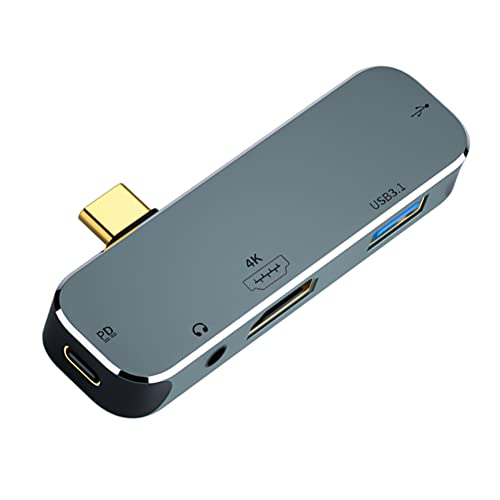 O17CS USB-C Docking Station, 5-in-1 Adapter USB-C auf HDMI 4K, USB 3.1 Typ C auf USB 2.0, 3,5mm Audio Klinkenbuchse, PD Aufladen O17CS USB-C Docking Station, 5-in-1 Adapter USB-C auf HDMI 4K, USB 3.1 Typ C auf USB 2.0, 3,5mm Audio Klinkenbuchse, PD Aufladen von Bolwins
