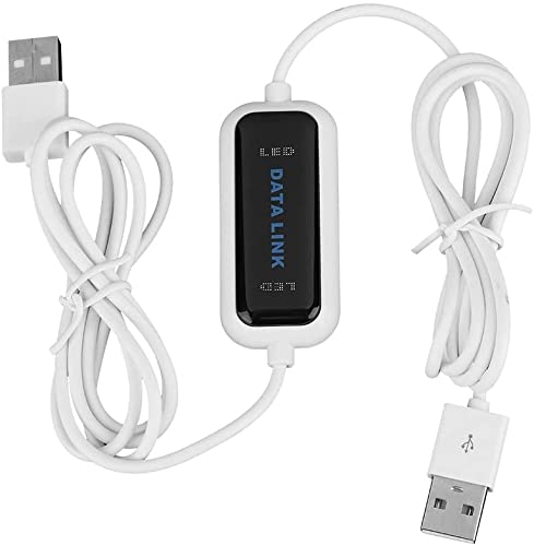 Bolwins P79CS Datenkabel PC auf PC USB 2.0 auf USB 2.0 Kopie Kabel Multimedia Sync Transfer Datenübertragungskabel，Link Direkt Transfer Verbindungskabel ca.160cm von Bolwins