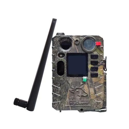 BolyGuard 37MP 4K HD Jagdkamera GSM Jagdkamera 4G Nachtsicht 100ft Fotofalle IP66 940NM von BolyGuard