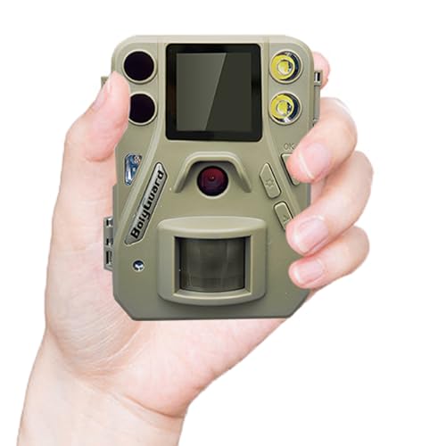 BolyGuard Mini-Wildkamera,2.7K 37MP Jagdkamera 1.44 LCD-Display, Bewegungssensor, Nachtsicht, Grün Farbfotos in der Nacht Machen BolyGuard Mini-Wildkamera,2.7K 37MP Jagdkamera 1.44 LCD-Display, Bewegungssensor, Nachtsicht, Grün Farbfotos in der Nacht Machen von BolyGuard