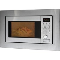 Bomann MWG 2215 EB Mikrowelle Edelstahl 800W Einbaufähig, Grillfunktion von Bomann