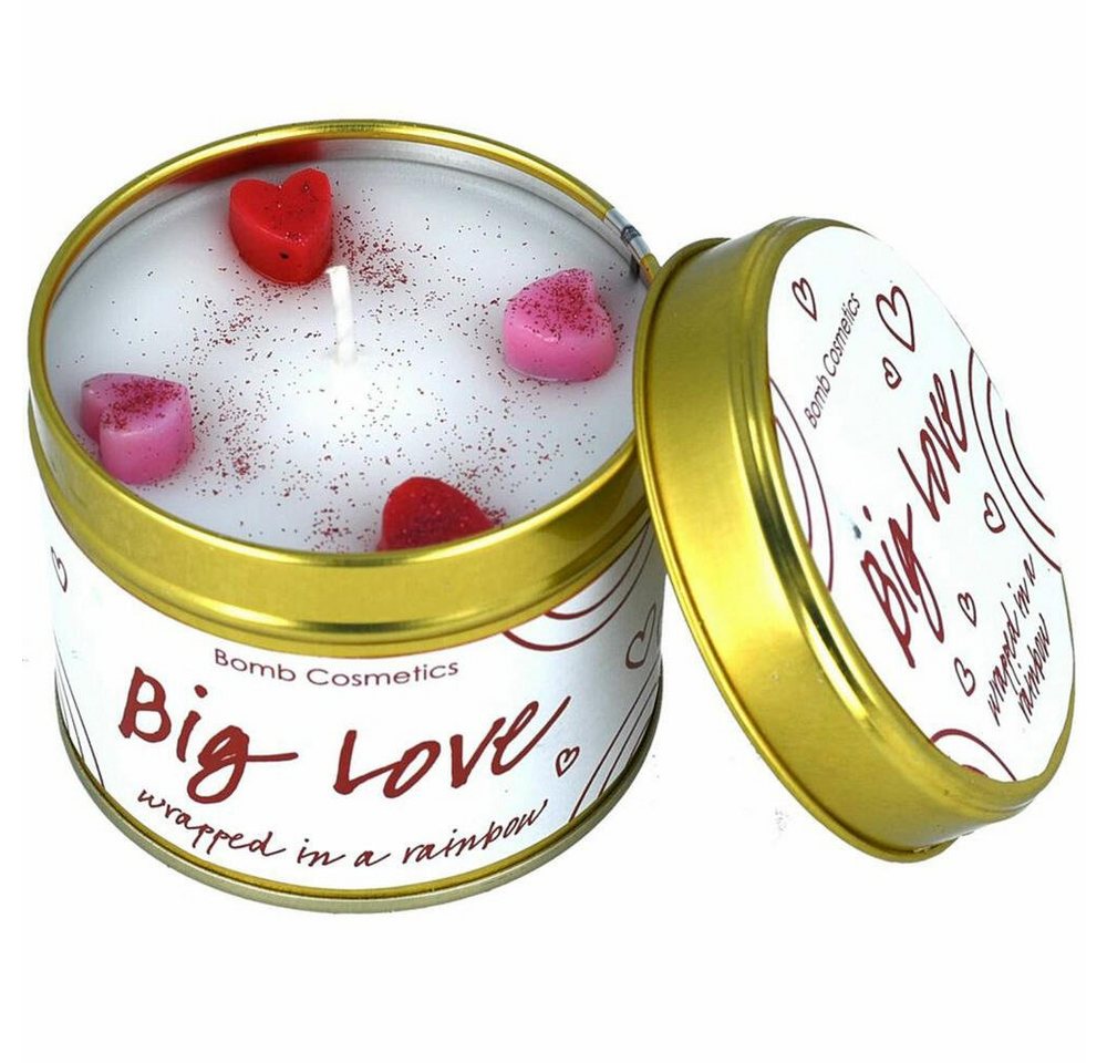 Bomb Cosmetics Duftkerze Big Love, in Metalldose von Bomb Cosmetics