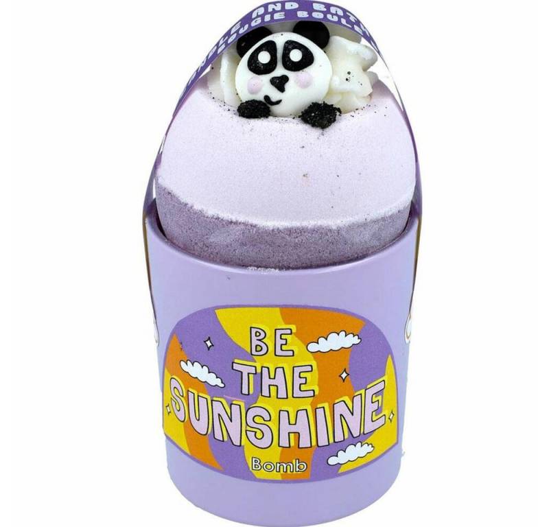 Bomb Cosmetics Duftkerze Glow Up Be the Sunshine, mit Badekugel von Bomb Cosmetics