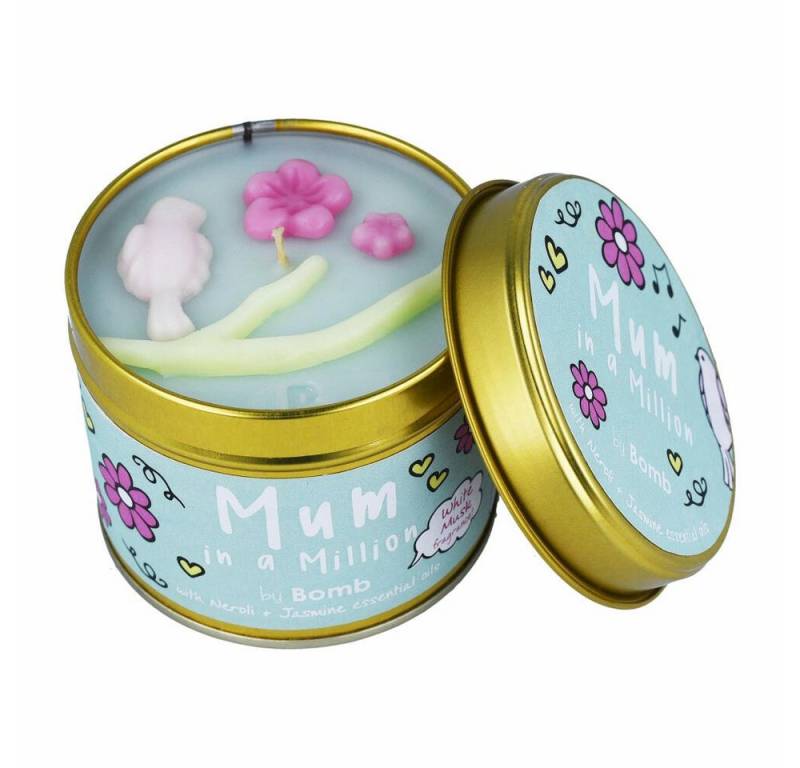 Bomb Cosmetics Duftkerze Scent Stories Mum in a Million, in Metalldose von Bomb Cosmetics