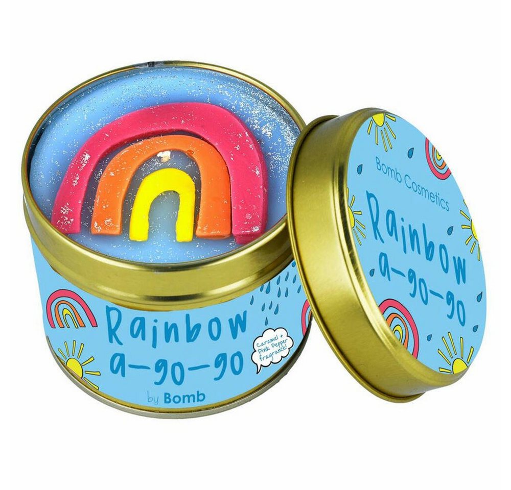 Bomb Cosmetics Duftkerze Scent Stories Rainbow a-go-go, in Metalldose von Bomb Cosmetics