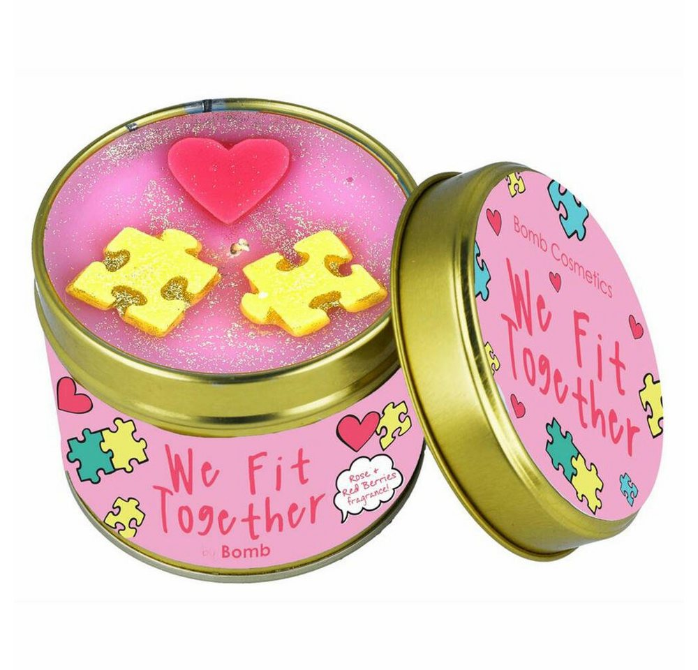 Bomb Cosmetics Duftkerze Scent Stories We Fit Together, in Metalldose von Bomb Cosmetics