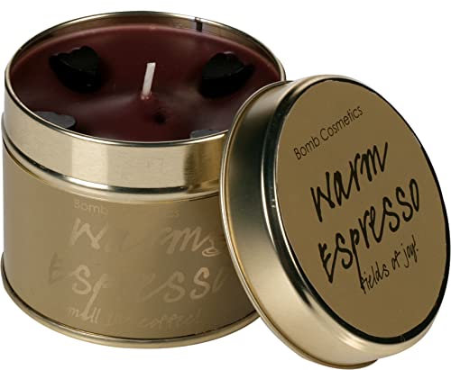Bomb Cosmetics Blechkerze, Wachs, braun, l x 7.5cm w x 6.5cm h, 249 von Bomb Cosmetics