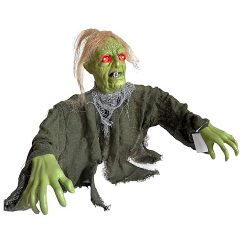 Bomefoi Halloween Gartendekoration | -Spieße Für Feiertage - Leuchtfiguren Für Vorgarten Rasen Eingangsbereich Und Garten von Bomefoi