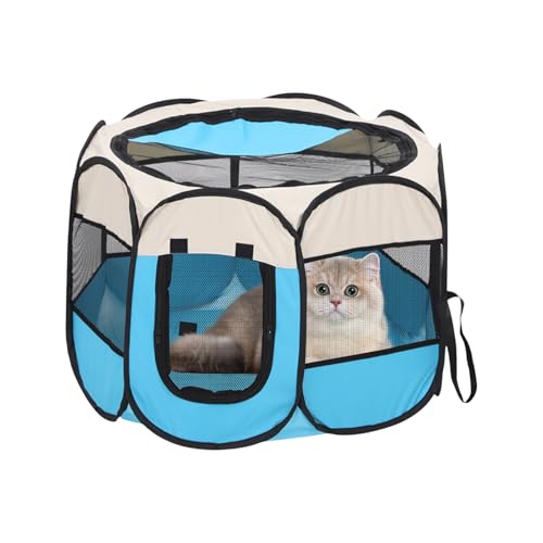 Bomefoi Katzen,Welpe Kitten Camping Mesh Halbgeschlossenes | Atmungsaktiver Großer Unterschlupf Für Kätzchen Welpen Frettchen Hamster Igel Innen Außen Garten Terrasse Balkon Bomefoi Katzen,Welpe Kitten Camping Mesh Halbgeschlossenes | Atmungsaktiver Großer Unterschlupf Für Kätzchen Welpen Frettchen Hamster Igel Innen Außen Garten Terrasse Balkon von Bomefoi