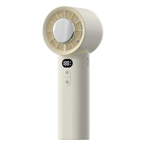 Bomefoi Klappbarer Handfächer - Wiederaufladbarer Reiseventilator Mit Kräftigem Wind Für Unterwegs | Mehrfach Geschwindigkeitsstufen Kräftiger Luftstrom Für Outdoor Aktivitäten von Bomefoi