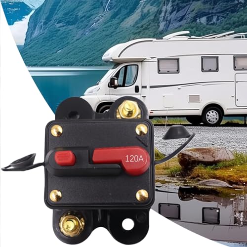 Bomefoi Marine-Schutzschalter | Automatischer Rücksetz-Leistungsschalter | Sicherungskasten Für Auto Marine Boote ATV Elektroinstallation Heimwerker von Bomefoi