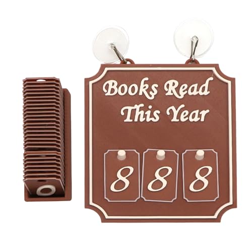Hängendes Bücherregal, Theke, Buchdekoration, Schild, rustikaler Bauernhaus-Stil, Holzblock- , Bücher dieses Jahr lesen, für Buchliebhaber, dekoratives Bücherzubehör Hängendes Bücherregal, Theke, Buchdekoration, Schild, rustikaler Bauernhaus-Stil, Holzblock- , Bücher dieses Jahr lesen, für Buchliebhaber, dekoratives Bücherzubehör von Bomefoi