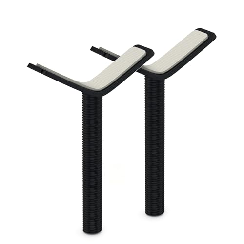 BOMI Y-Adapter 2er Set Schwarz I Metall Spindel für Türschutzgitter und Treppengitter I M10 Gewinde, geeignet für Geländer bis 60 mm I Anti-Rutsch Funktion | Zubehör für Kinderschutzgitter ohne Bohren BOMI Y-Adapter 2er Set Schwarz I Metall Spindel für Türschutzgitter und Treppengitter I M10 Gewinde, geeignet für Geländer bis 60 mm I Anti-Rutsch Funktion | Zubehör für Kinderschutzgitter ohne Bohren von Bomi