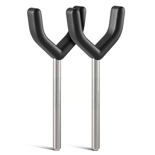 Y-Adapter 2er Set für Türschutzgitter & Treppenschutzgitter I Universal für Geländer bis 40 mm, Anti-Rutsch, kompatibel mit M8 & M10 Gewinde | Schnelle Montage ohne Bohren am Kinderschutzgitter von Bomi