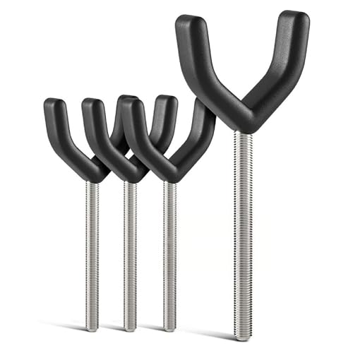 Y-Adapter 4er Set für Türschutzgitter & Treppenschutzgitter I Universal für Geländer bis 40 mm, Anti-Rutsch, kompatibel mit M8 & M10 Gewinde | Schnelle Montage ohne Bohren am Kinderschutzgitter Y-Adapter 4er Set für Türschutzgitter & Treppenschutzgitter I Universal für Geländer bis 40 mm, Anti-Rutsch, kompatibel mit M8 & M10 Gewinde | Schnelle Montage ohne Bohren am Kinderschutzgitter von Bomi