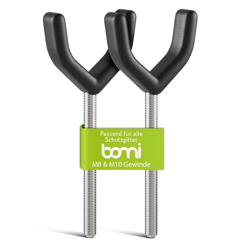 Y-Adapter 2er Set für Türschutzgitter & Treppenschutzgitter I Universal für Geländer bis 40 mm, Anti-Rutsch, kompatibel mit M8 & M10 Gewinde | Schnelle Montage ohne Bohren am Kinderschutzgitter Y-Adapter 2er Set für Türschutzgitter & Treppenschutzgitter I Universal für Geländer bis 40 mm, Anti-Rutsch, kompatibel mit M8 & M10 Gewinde | Schnelle Montage ohne Bohren am Kinderschutzgitter von Bomi