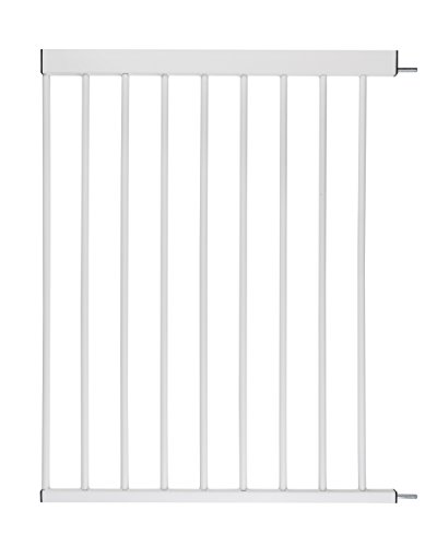 Zubehör für Babyschutzgitter von BOMI | Größen: 10-70 cm | Verbreiterungen Türschutzgitter | Extensions Klemmgitter für Babys, Kleinkinder & Tiere Türgitterverlängerung in Weiß | 60 cm Verlängerung von Bomi
