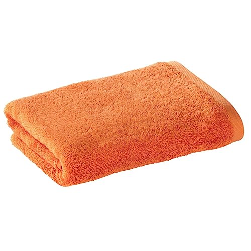Bomlins® hochwertige Handtücher 50x100 cm aus 100% ägyptische Baumwolle 650g/m², Oeko-TEX® 100 + hochwertig, extrem saugstarke, langlebiges Handtuch (Orange) von Bomlins