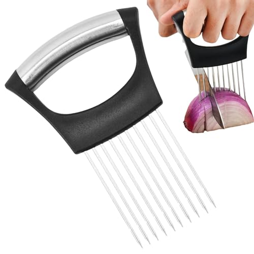 Assistent zum Schneiden von Lebensmitteln, Zwiebelschneider zum Schneiden, Gemüse-Küchenschneider-Halter, Zitronenschneider, Zerkleinerer, Küchenhelfer, Zerkleinerer-Schneidewerkzeug, Assistent zum Schneiden von Lebensmitteln, Zwiebelschneider zum Schneiden, Gemüse-Küchenschneider-Halter, Zitronenschneider, Zerkleinerer, Küchenhelfer, Zerkleinerer-Schneidewerkzeug, von BommFu