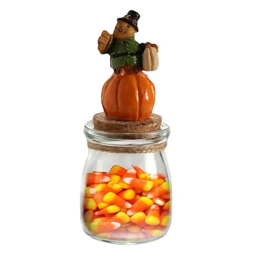 BommFu Halloween Süßigkeitenglas | Aufbewahrungsdosen Für Lebensmittel | Dekorative Halloween Aufbewahrungsdose Für Schokolade Kekse Süßigkeiten Snacks Esstisch Geisterhaus Party BommFu Halloween Süßigkeitenglas | Aufbewahrungsdosen Für Lebensmittel | Dekorative Halloween Aufbewahrungsdose Für Schokolade Kekse Süßigkeiten Snacks Esstisch Geisterhaus Party von BommFu