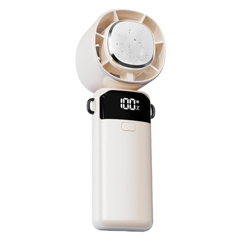 BommFu Handventilator - Persönliche Kühlung Tragbarer Handventilator | Praktisches Gadget Mit 100 Geschwindigkeitsstufen Batteriebetrieben Leiser Klappbarer Luftkühler Für Studentenzimmer BommFu Handventilator - Persönliche Kühlung Tragbarer Handventilator | Praktisches Gadget Mit 100 Geschwindigkeitsstufen Batteriebetrieben Leiser Klappbarer Luftkühler Für Studentenzimmer von BommFu
