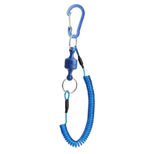 BommFu Kescher Magnet | Fliegenfischen Zubehör | Karabiner Leine Schnellverschluss Rutschsicher Halter für Salzwasser Landung Watten Boot Fluss BommFu Kescher Magnet | Fliegenfischen Zubehör | Karabiner Leine Schnellverschluss Rutschsicher Halter für Salzwasser Landung Watten Boot Fluss von BommFu