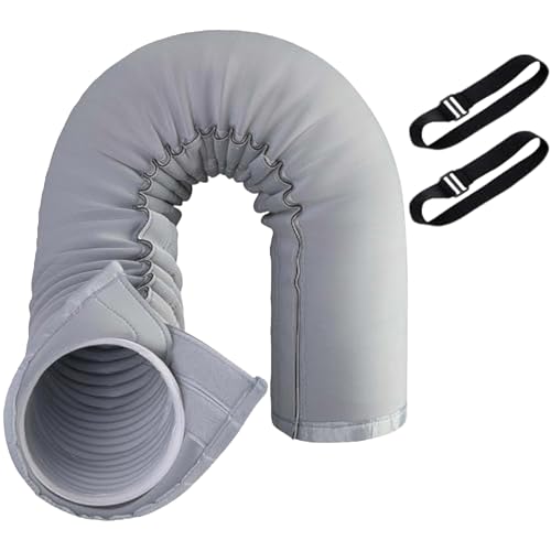 BommFu Klimaschlauch Isolierhülse,Mobile Klimageräte Schlauchisolierung - 15 Cm 12.7 Cm Durchmesser Abgasschlauch Schutz Für Wohnung Haus Hotel Boot von BommFu