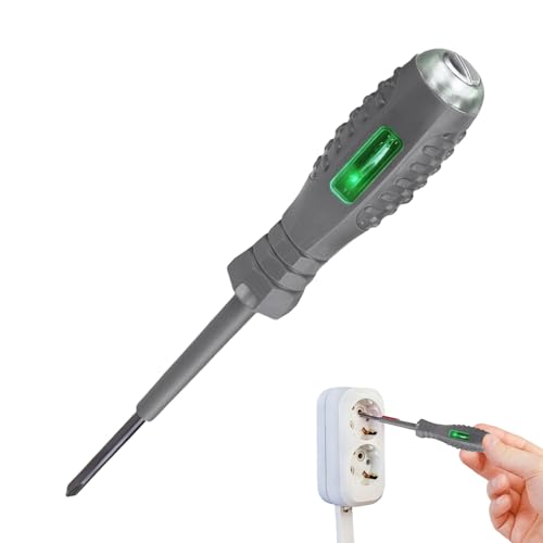 Spannungsprüfer-Schraubendreher | 2 Stück 2-in-1 High Torque Strong Magnetic Screwdriver Electricity Detector | Berührungsloser Spannungsprüfer - Schraubendreher Elektro-Zubehör von BommFu