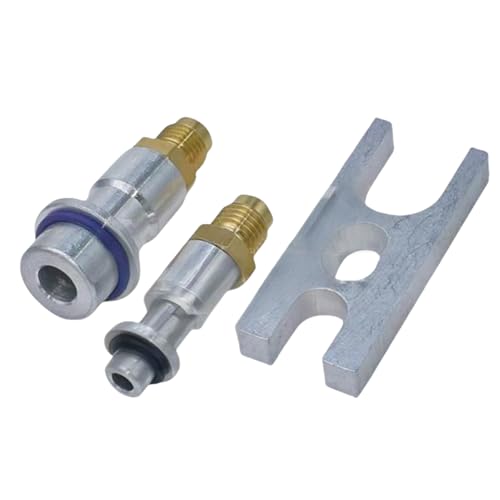 BommFu Stöpsel Zum Auffinden Von Leckstellen In Klimaanlagen Für Kraftfahrzeuge | Leckage Erkennung Kältemittelleitung Verbinder,Hochfester Klimarohr-Teststopfen Für Kfz-Werkstatt BommFu Stöpsel Zum Auffinden Von Leckstellen In Klimaanlagen Für Kraftfahrzeuge | Leckage Erkennung Kältemittelleitung Verbinder,Hochfester Klimarohr-Teststopfen Für Kfz-Werkstatt von BommFu