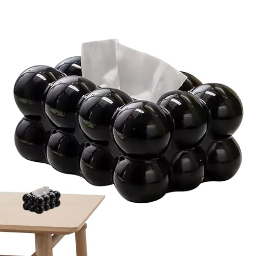 Zuckerwatte Tissue Box | Kreativ Kosmetiktücher Box | Haushalts Wohnzimmer Papier Aufbewahrungsbox - Restaurant KTV Modernes Design Tissue Box von BommFu