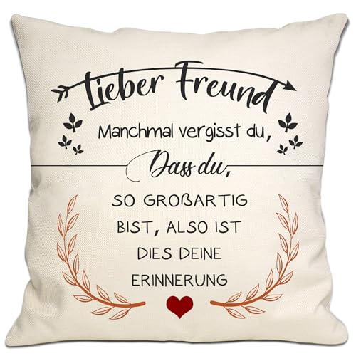 Bommex Manchmal vergisst du DASS du so großartig bist Also ist Dies Deine Erinnerung Freund Geschenk von Freundin Freund Geburtstag Valentinstag Jahrestag (Freund-2) von Bommex