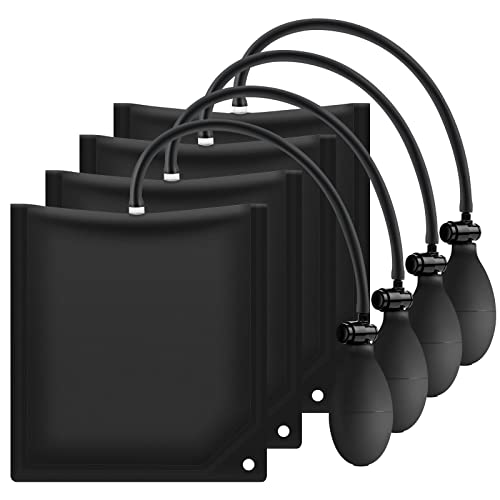 Bomoya 4 Stück Montagekissen Luftkissen - Luftkissen Montagekissensatz Air Pump Wedge von 200kg Fenstermontage Luftkeilpumpe Luftgepolsterte für die Türfenstermontage und Autoreparatur Montagehilfe Bomoya 4 Stück Montagekissen Luftkissen - Luftkissen Montagekissensatz Air Pump Wedge von 200kg Fenstermontage Luftkeilpumpe Luftgepolsterte für die Türfenstermontage und Autoreparatur Montagehilfe von Bomoya